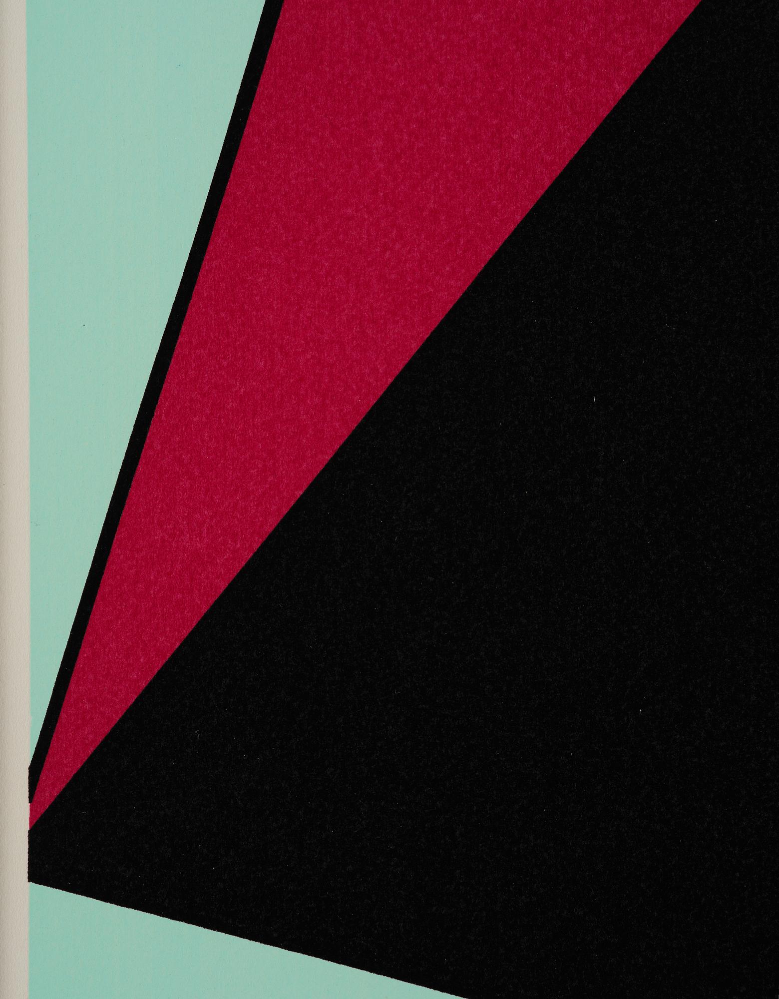 Olle Bærtling, "Thème noir rouge blanc".