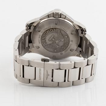 Longines, Conquest, wristwatch, chronograph, 41 mm.