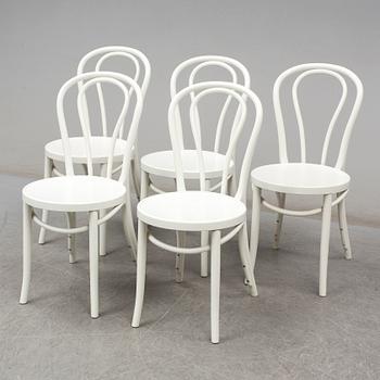 Five 'Öglan' chairs by Gillis Lundgren, IKEA.