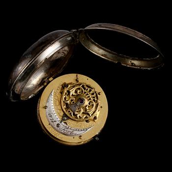 SPINDELUR, silver, Adolph Fredrik Bjurman, Norrköping, 1700-talets slut.