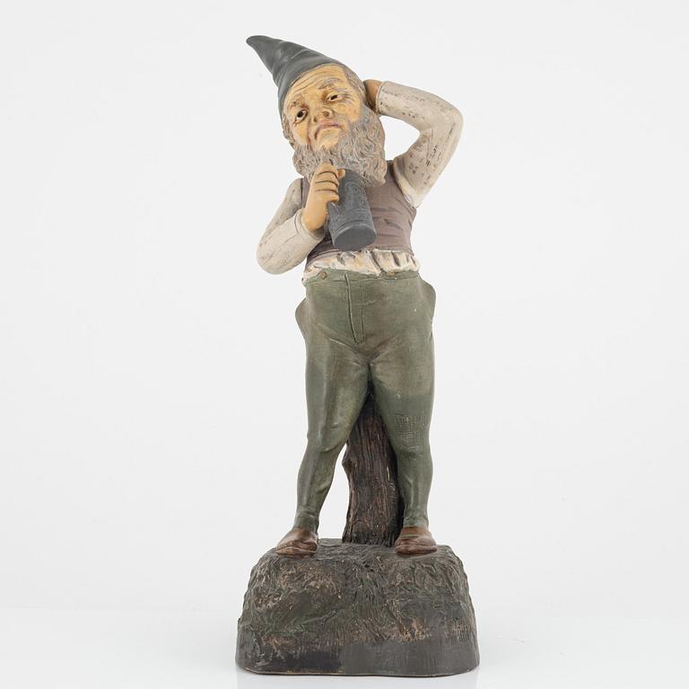 A garden gnome,  Johann Maresch, first half of the 20th Century.