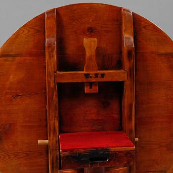 FÄLLBORD, 1800-tal.