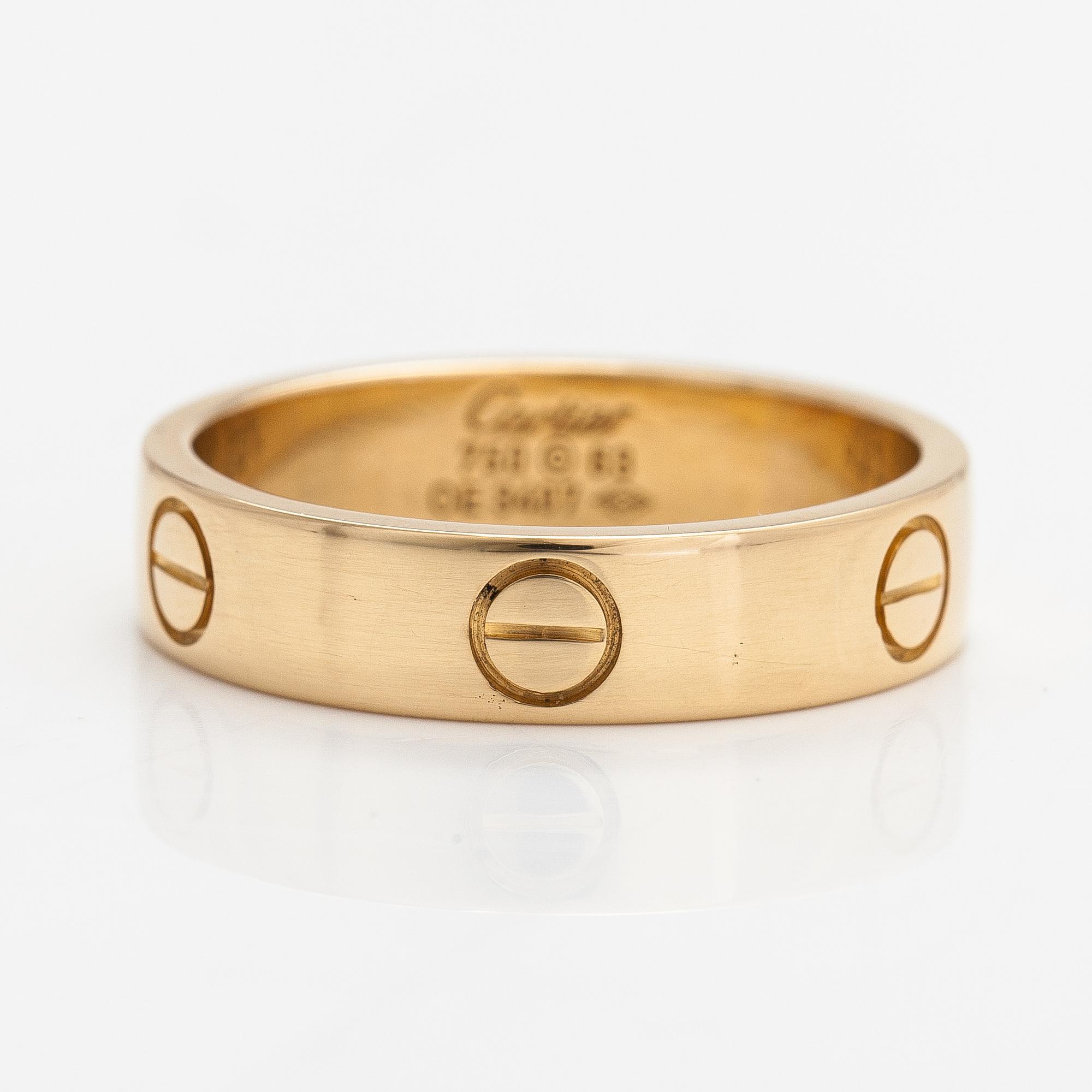 Cartier, ring, "Love", 18K guld.
