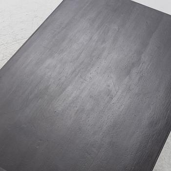 A gustavian style painted desk, circa 1900.