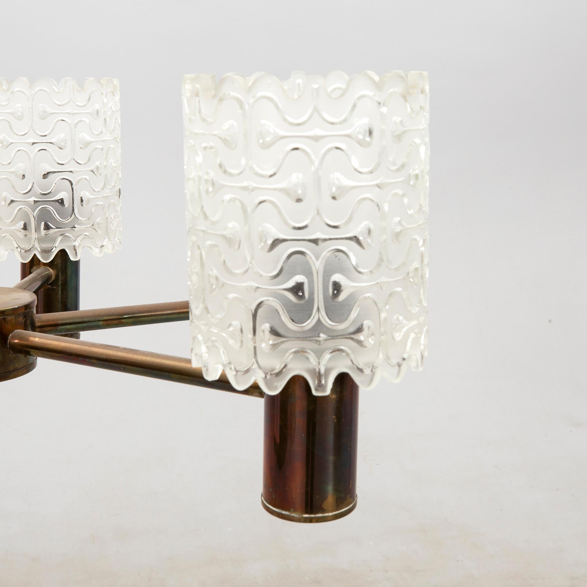 Ceiling lamp, Germany, second half of the 20th century.