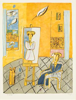 Madeleine Pyk, "I ateljén".