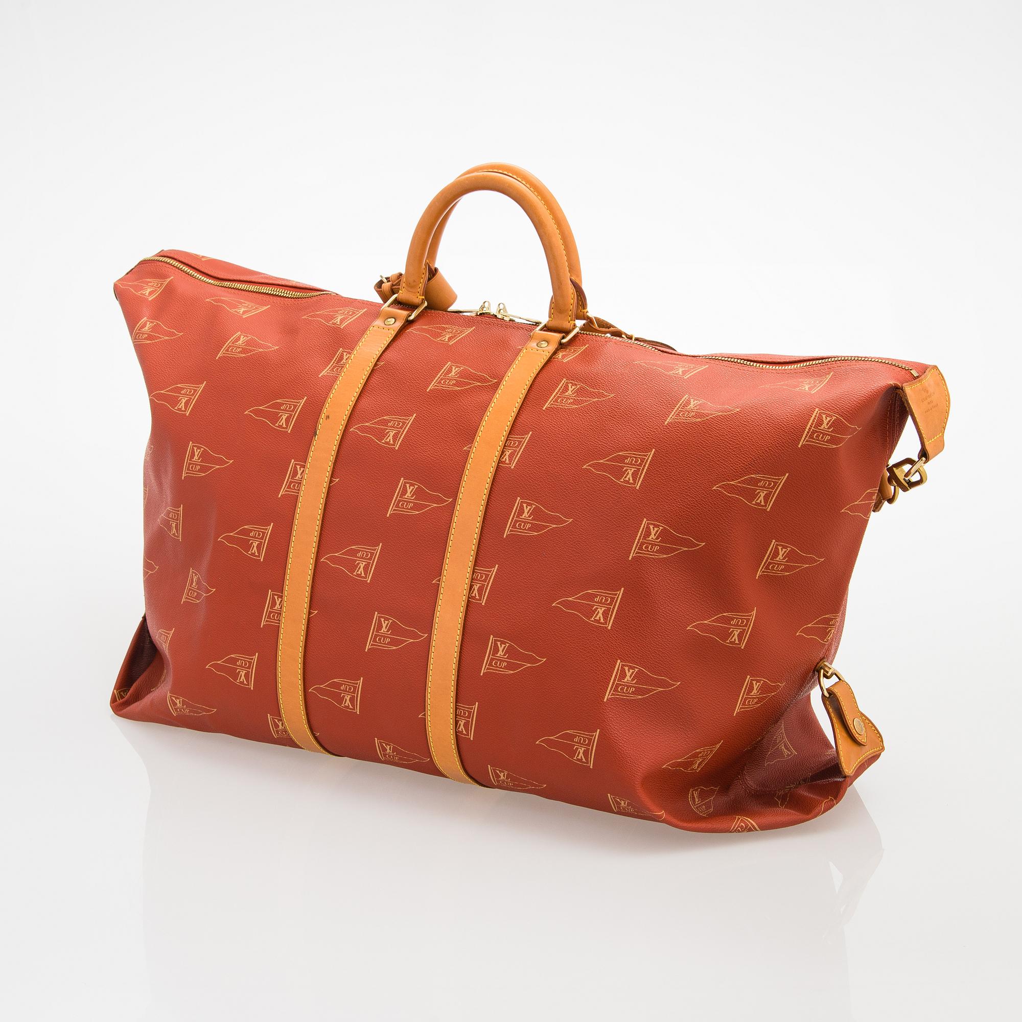 Louis Vuitton, A America's Cup Canvas Boston Bag.