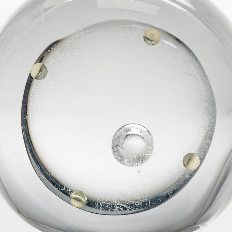 Timo Sarpaneva, an art glass, signed Timo Sarpaneva Iittala.