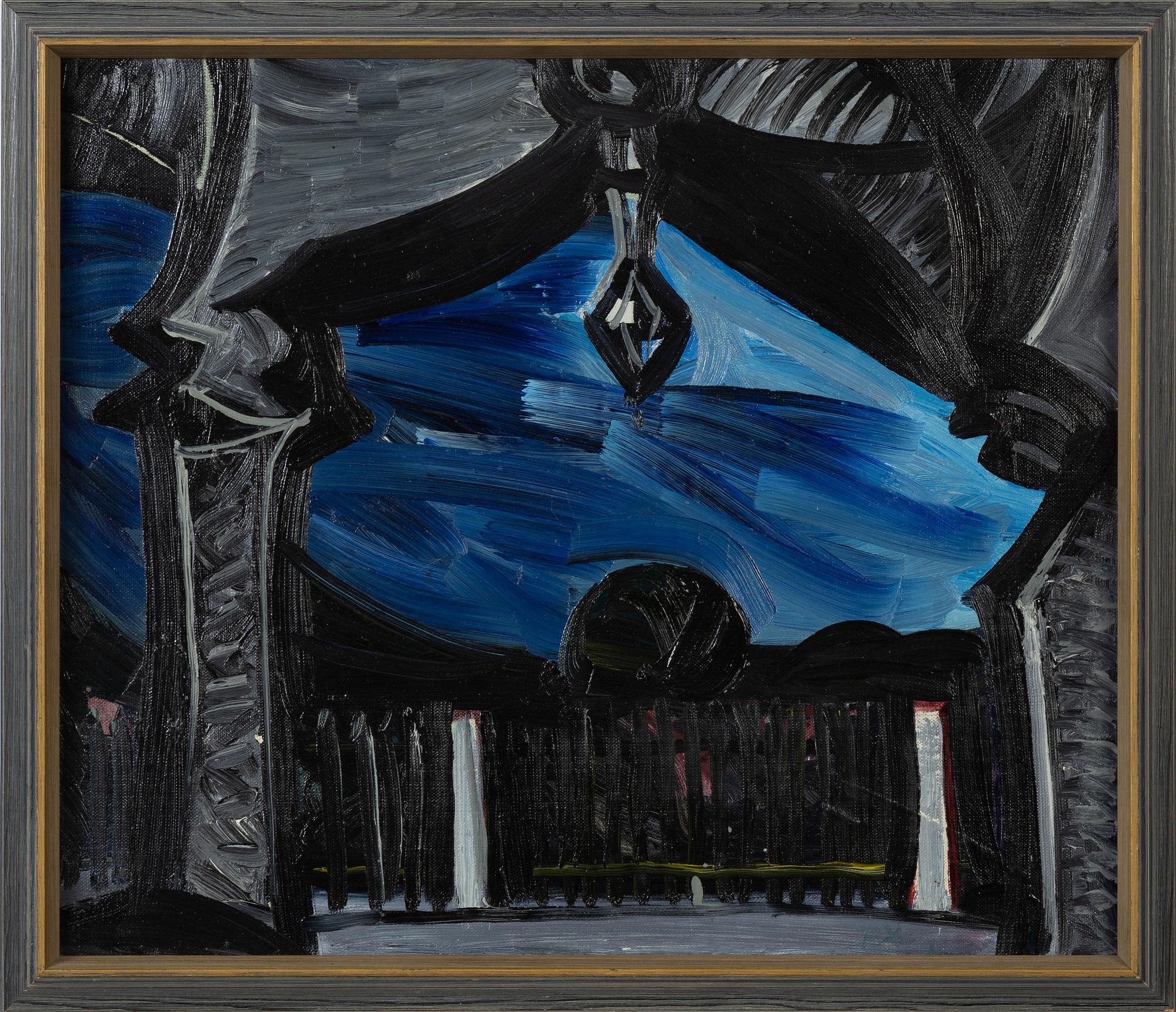 Roland Kempe, oil on canvas, signed.