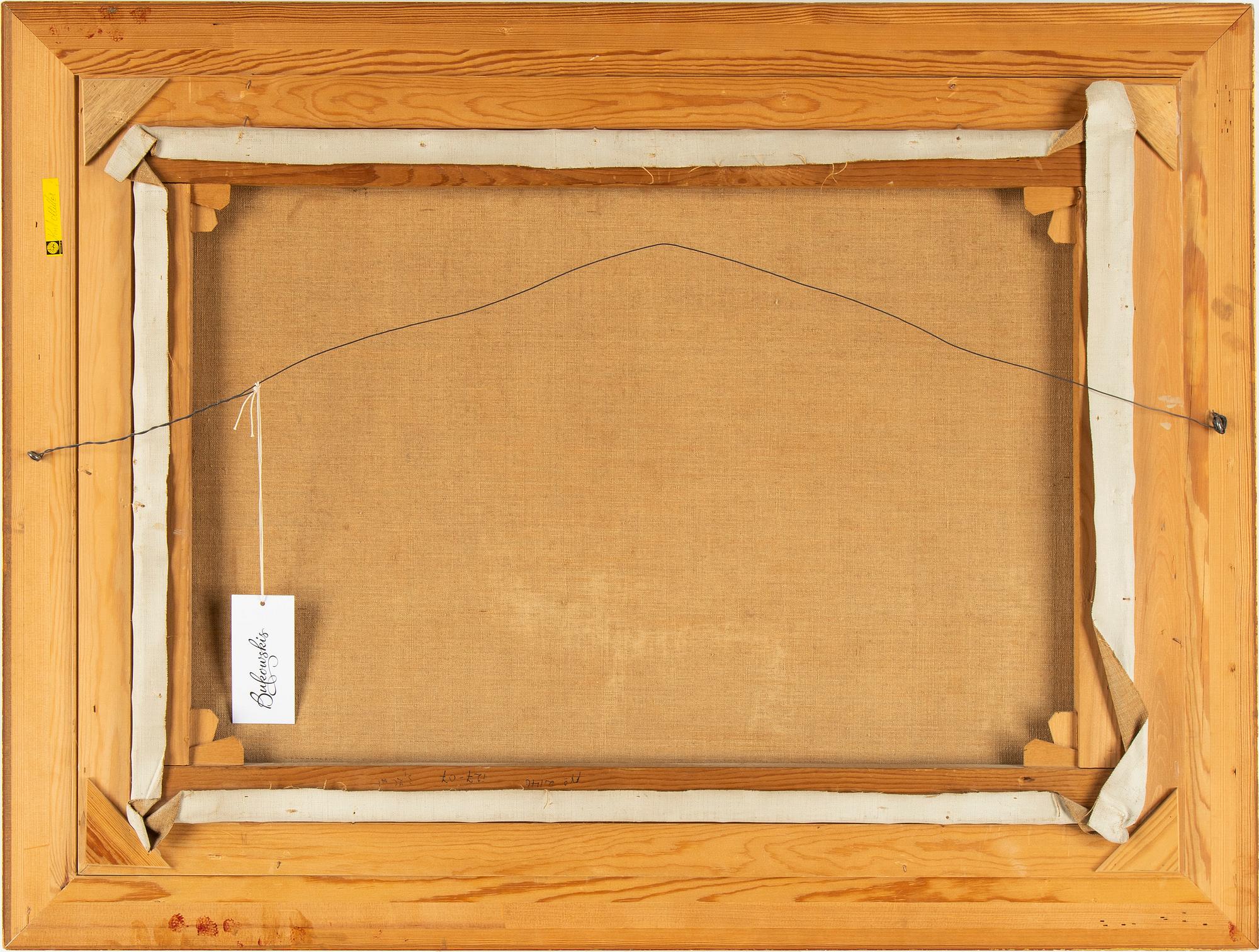 Johan Krouthén, oil on canvas, signed and dated 1922.