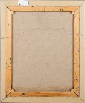 AKOS SOLLAR, olja på duk, sign.