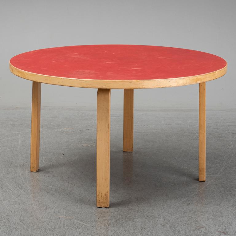 ALVAR AALTO, a model HA91 table, Artek, 1960s.