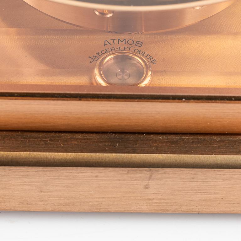 Jaeger-LeCoultre, bordsur, "Atmos", 1959, i originalbox.