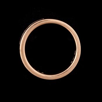 RING, 18K guld, briljantslipade diamanter tot. ca 0,30 ct. A. Tillander kontrollstämplar. Vikt 8,4 g.