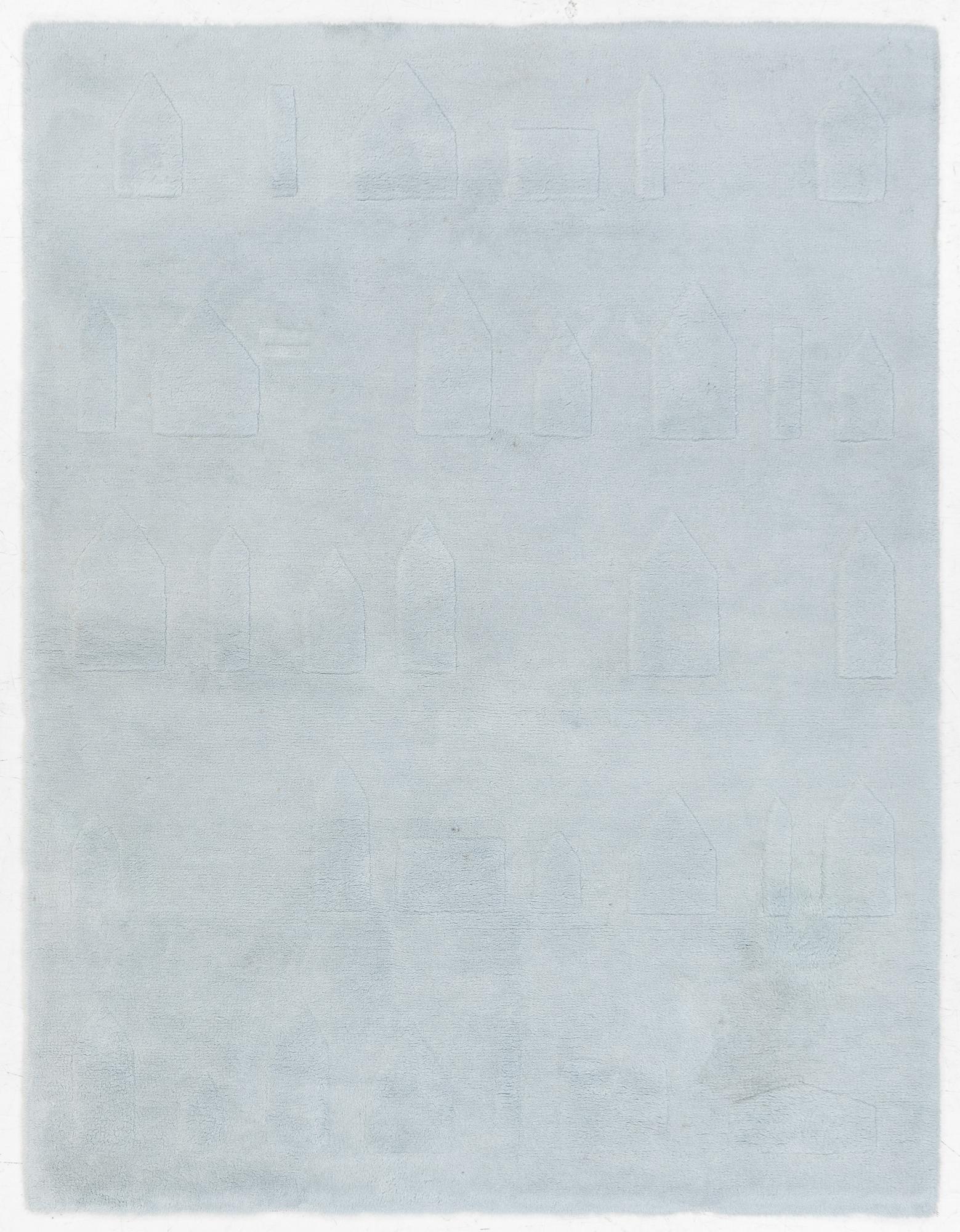 Matta, "Hus - Beta sky blue", Asplund ca 195 x 150 cm.