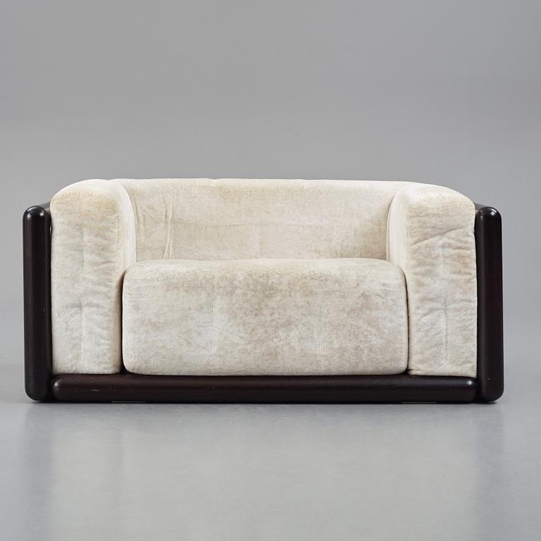 Carlo Scarpa, a 'Cornaro' sofa, Gavina, Italy, 1970s.