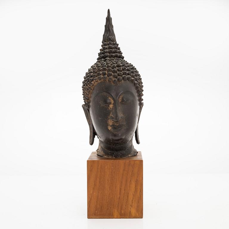 A patinated metal sculpture from Thailand, 20th century.