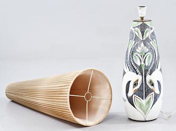 GOLVLAMPA, stengods, Tilgman, 1950/60-tal.