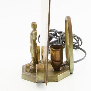 Bordslampa, Art Deco, 1900-talets första hälft.