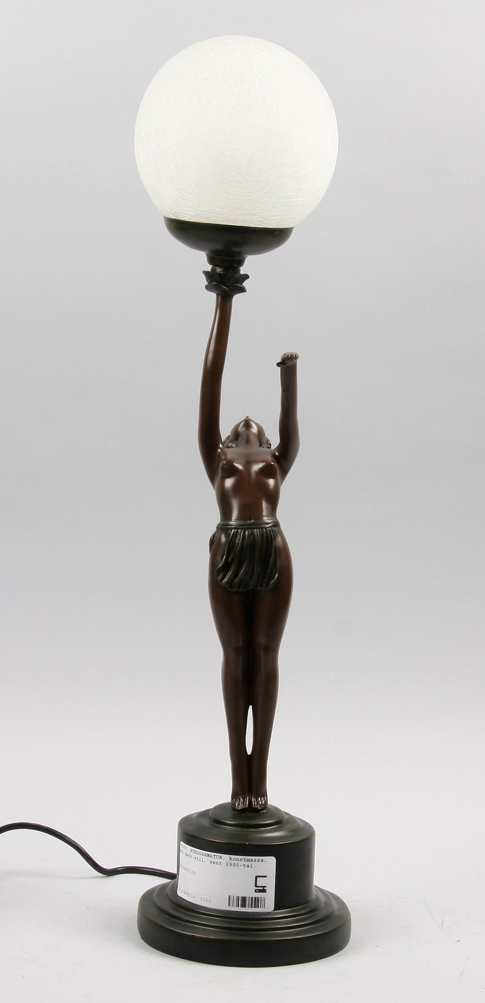BORDSARMATUR, konstmassa, Art Deco-stil, sent 1900-tal.