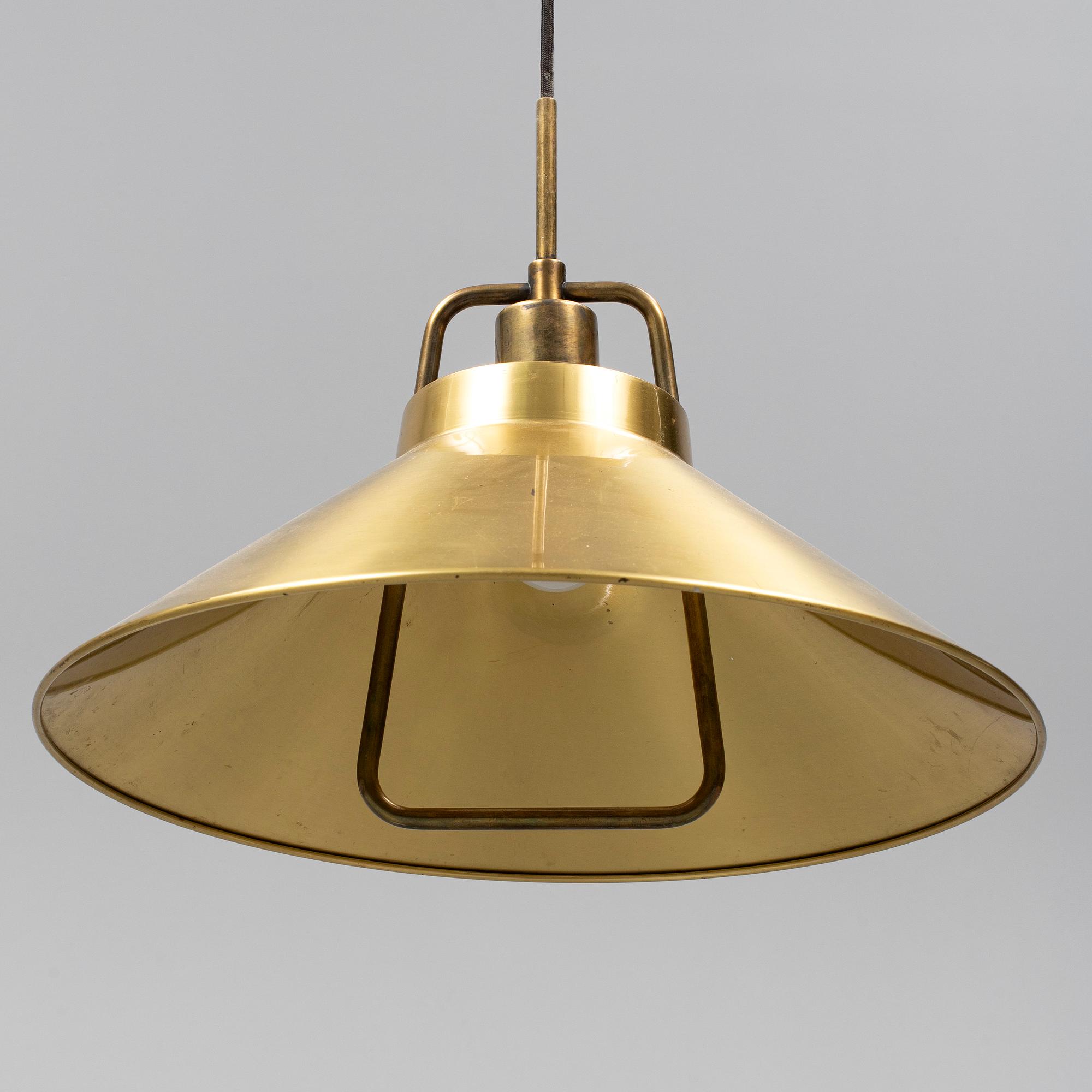FRITZ SCHLEGEL, taklampa, "P 295", Lyfa, Danmark, 1900-talets andra hälft.