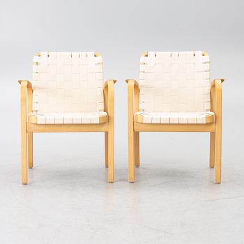 Alvar Aalto, Armchairs, a pair, model 45, Artek, Finland.