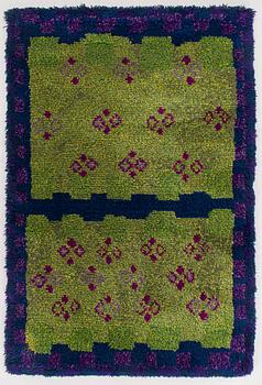 Lea Vehmanen-Tennberg, A rya rug, for Ryijypalvelu. Circa 170 x 110 cm.