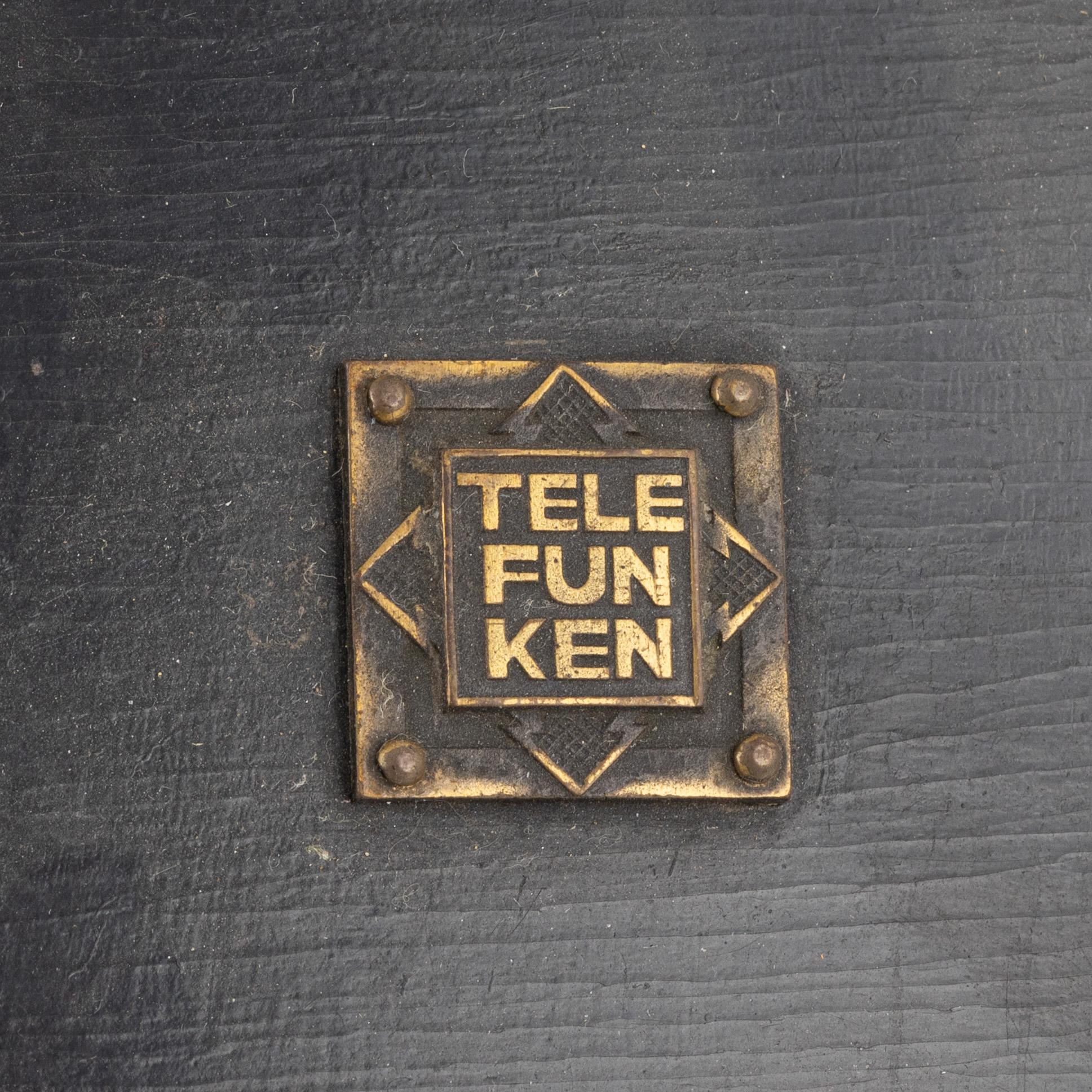 Radiomottagare, "Arcolette 3", Telefunken, 1920/30-tal.