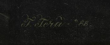 Teppo Terä, Stilleben med svampar.