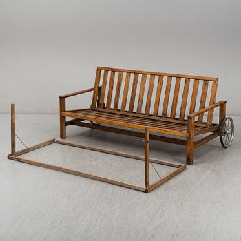 A garden sofa by Elsa Stackelberg, Fri Form, Sweden.