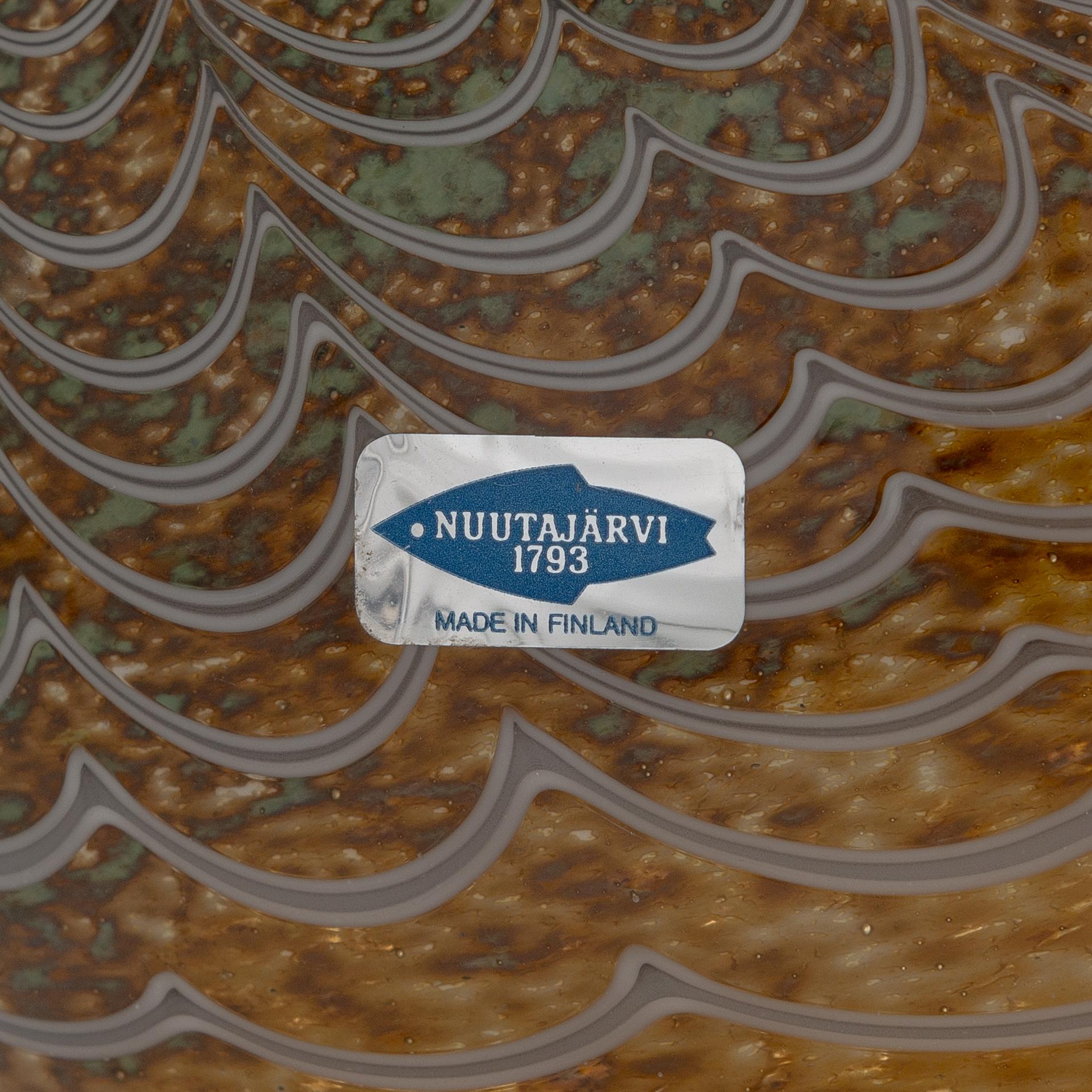 Oiva Toikka, glasfågel, signerad Oiva Toikka Nuutajärvi Notsjö 117/3000.