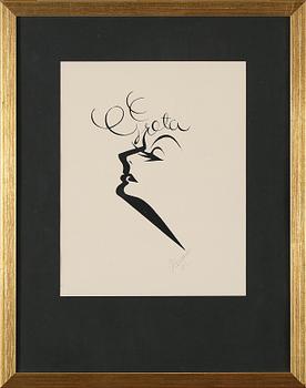 EINAR NERMAN, litografi, signerad och numrerad H.C.