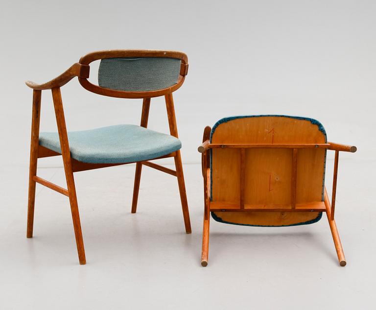 KARMSTOLAR, 1 par, 1900-talets andra hälft.