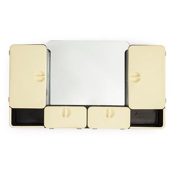 BADRUMSSKÅP SAMT SPEGEL, bland annat "Castore", Carrara & Matta, Torino, Italien, 1900-talets mitt.