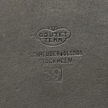 FAT, tenn, Olof Ahlberg, Schruder & Olsson, Stockholm, 1969.