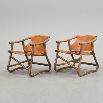 A pair of 'Espri' easy chairs by IKEA, 1970s.