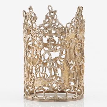 Lars Arby, bridal crown, silver, Gothenburg 1975.