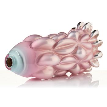 Hanna Hansdotter, a "Tiffany Print" glass sculpture, ed. AP 2/2, The Glass Factory, Boda Glasbruk, 2019.