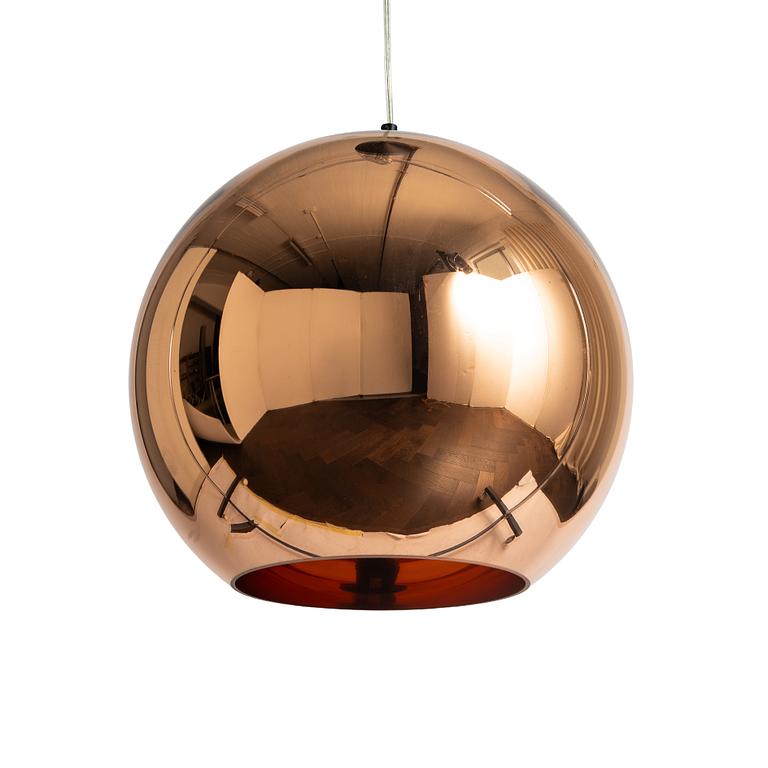 Tom Dixon, Ceiling lamp, "Copper Pendant", 2000s.