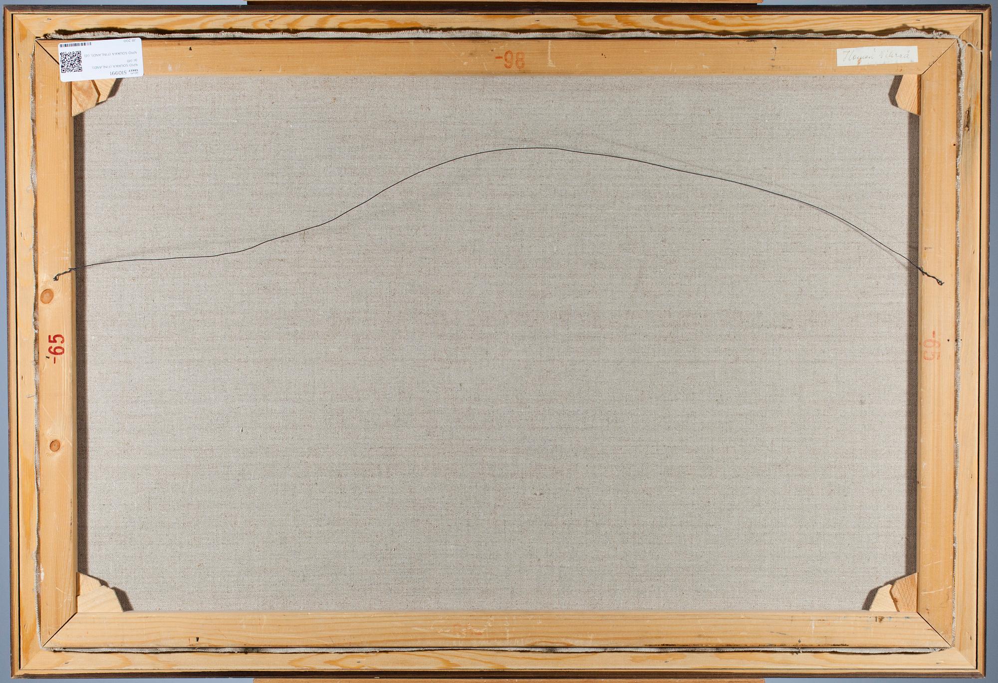 TAPIO SOUKKA, olja på duk, signerad och daterad -78.