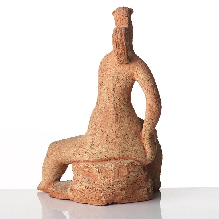 Mari Simmulson, a unique terracotta sculpture, Upsala-Ekeby, Sweden 1950's.