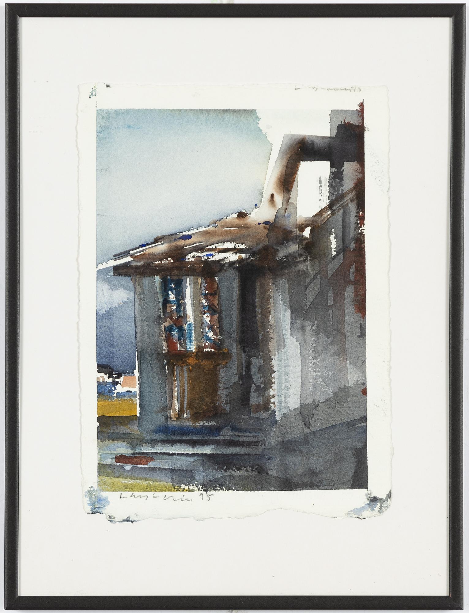 Lars Lerin, Farstu, Lofoten.
