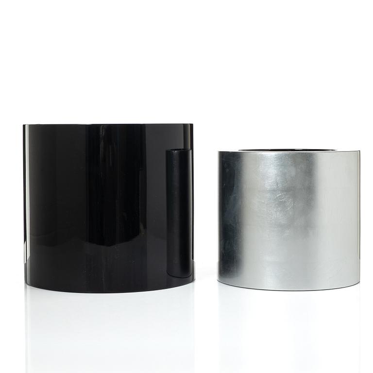 Christian Liaigre, vases, 2 pcs, Liaigre, France, 21st century.