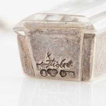 Collier, Stigbert, silver med bergkristall.