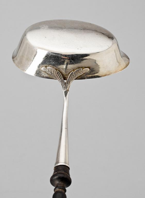 SLEV, silver och trä, Petter Adolf Sjöberg, Stockholm, 1800.