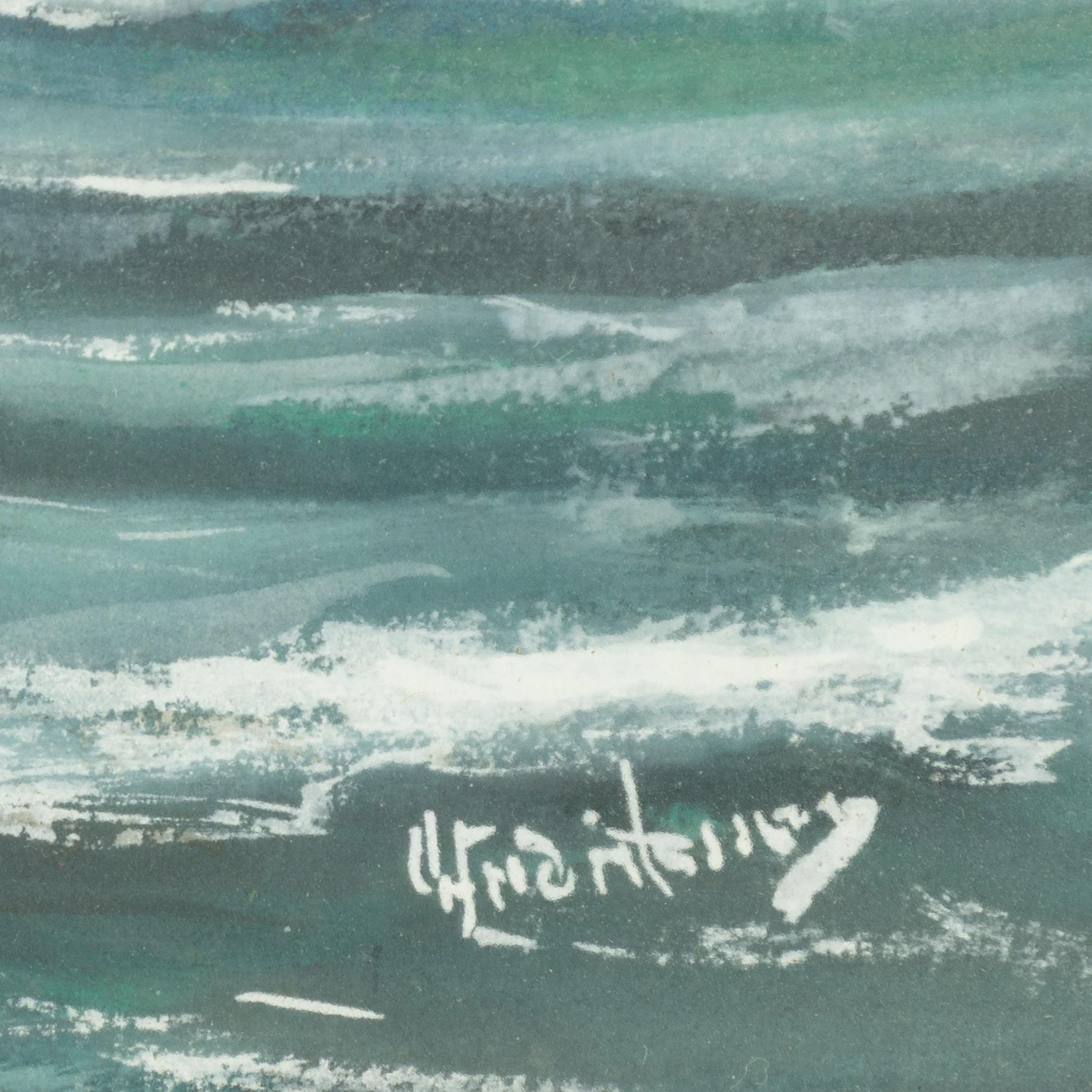 Ship portrait, "Gerda" of Mollösund.