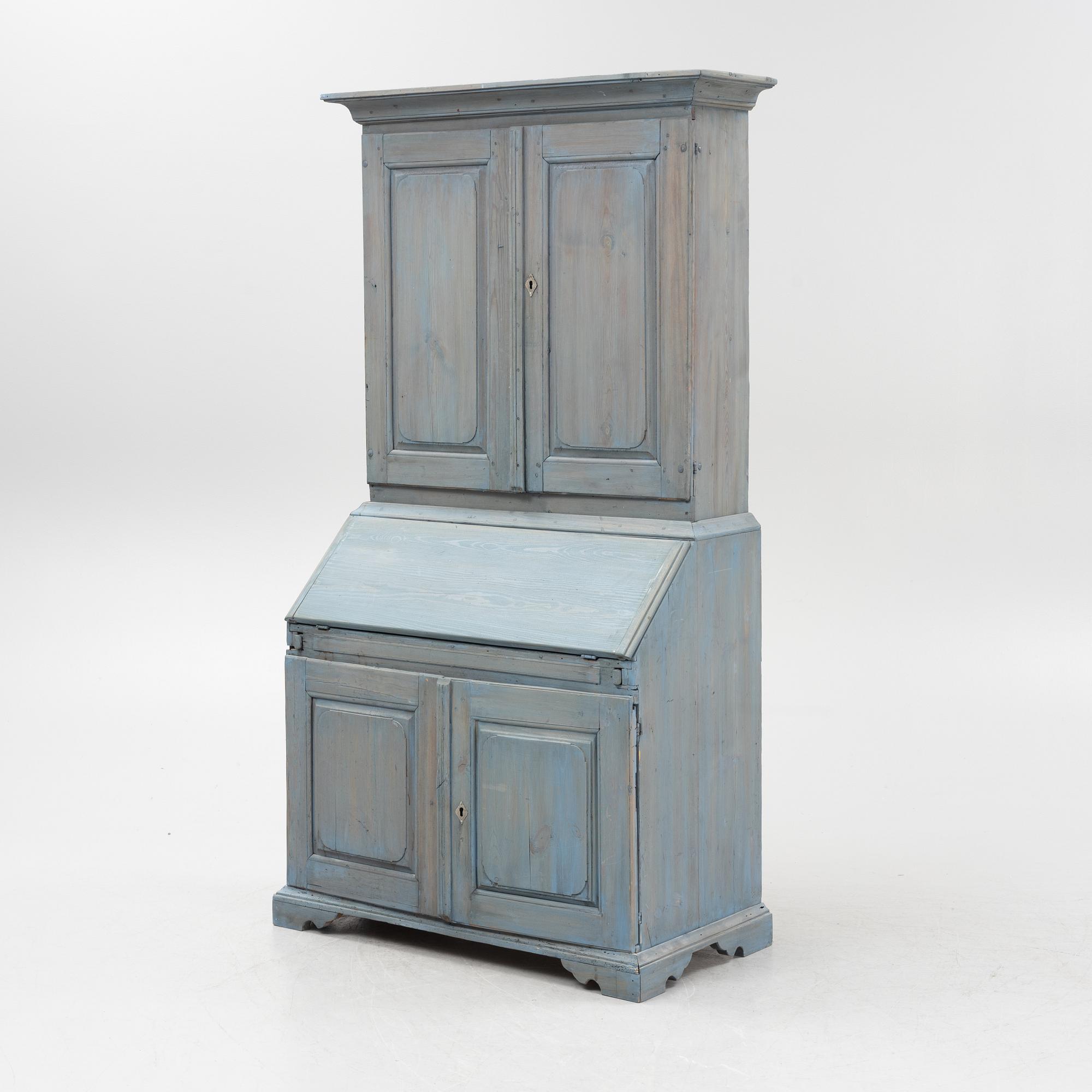 A 19th century writing cabinet.