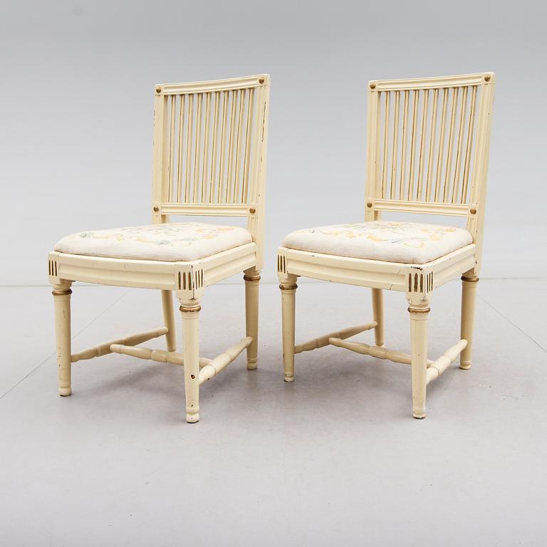 STOLAR, 1 par, gustavianska, 1700-talets slut.