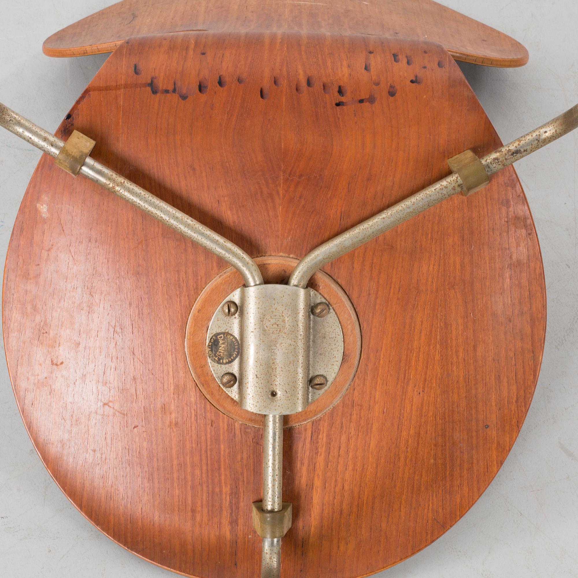 STOL, "Myran", Arne Jacobsen, Fritz Hansen. 50/60-tal.