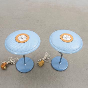 Table lamps, a pair, Hans Philip Zachau, "Softling", Ateljé Lyktan, designed in 1982.